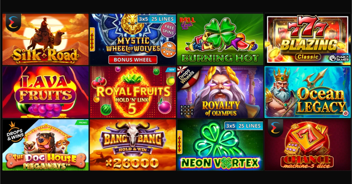 سلوتس بحدود رهان مختلفة وجوائز ضخمة مع كازينو مباشر وروليت وبلاك جاك وباكارات على Win Win be